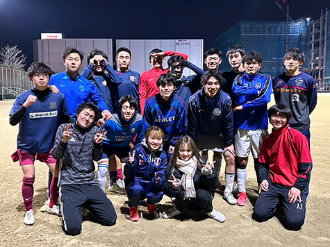 運動系クラブ・サークルチームの集合写真