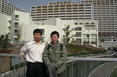 長庚病院の黄澤宏先生（左）と江承訓先生（右）