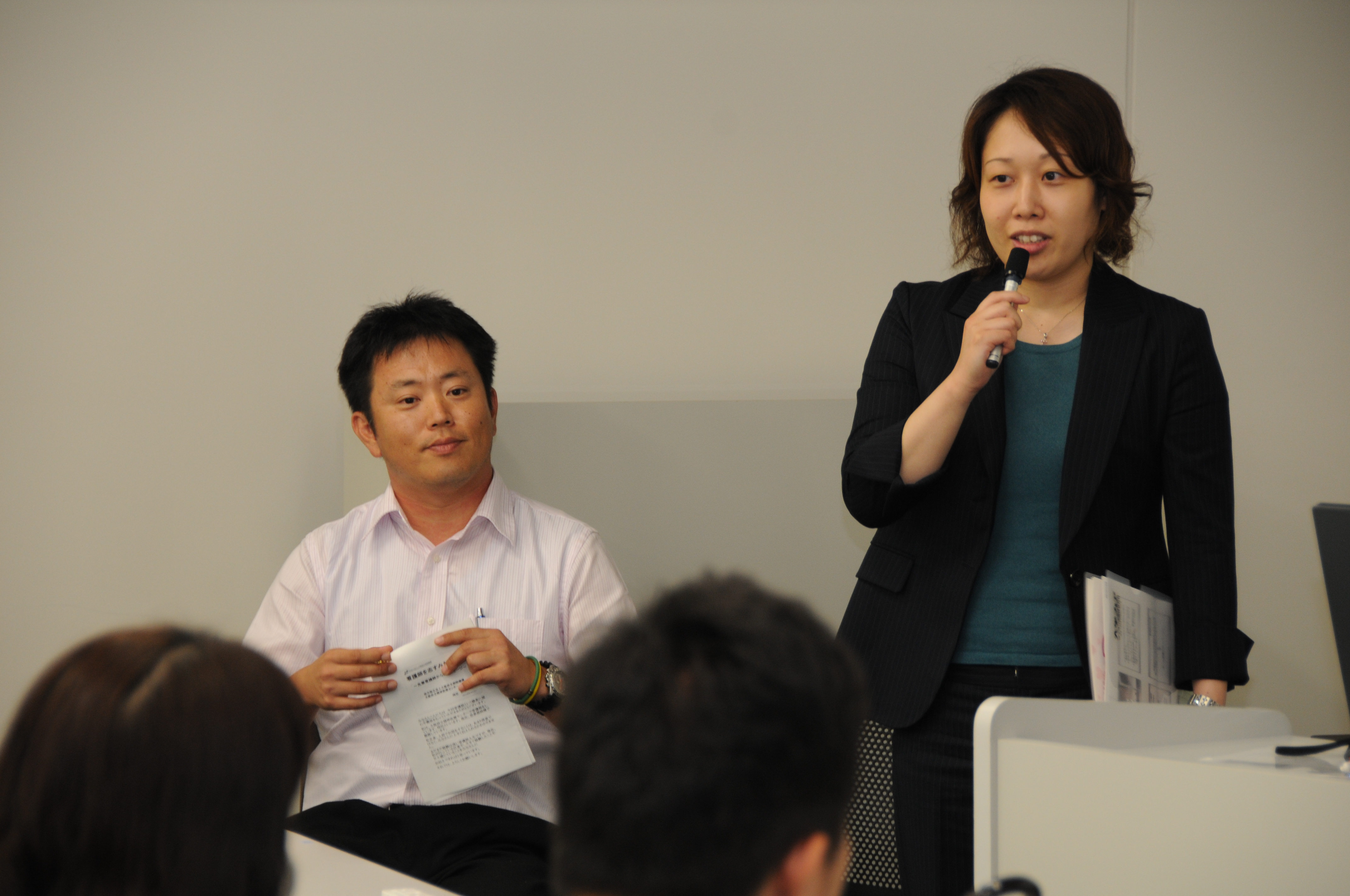 「あったカンゴ」講演会 大阪府立精神医療センター思春期病棟副看護師長 大阪府看護協会専任講師／救急看護認定看護師 