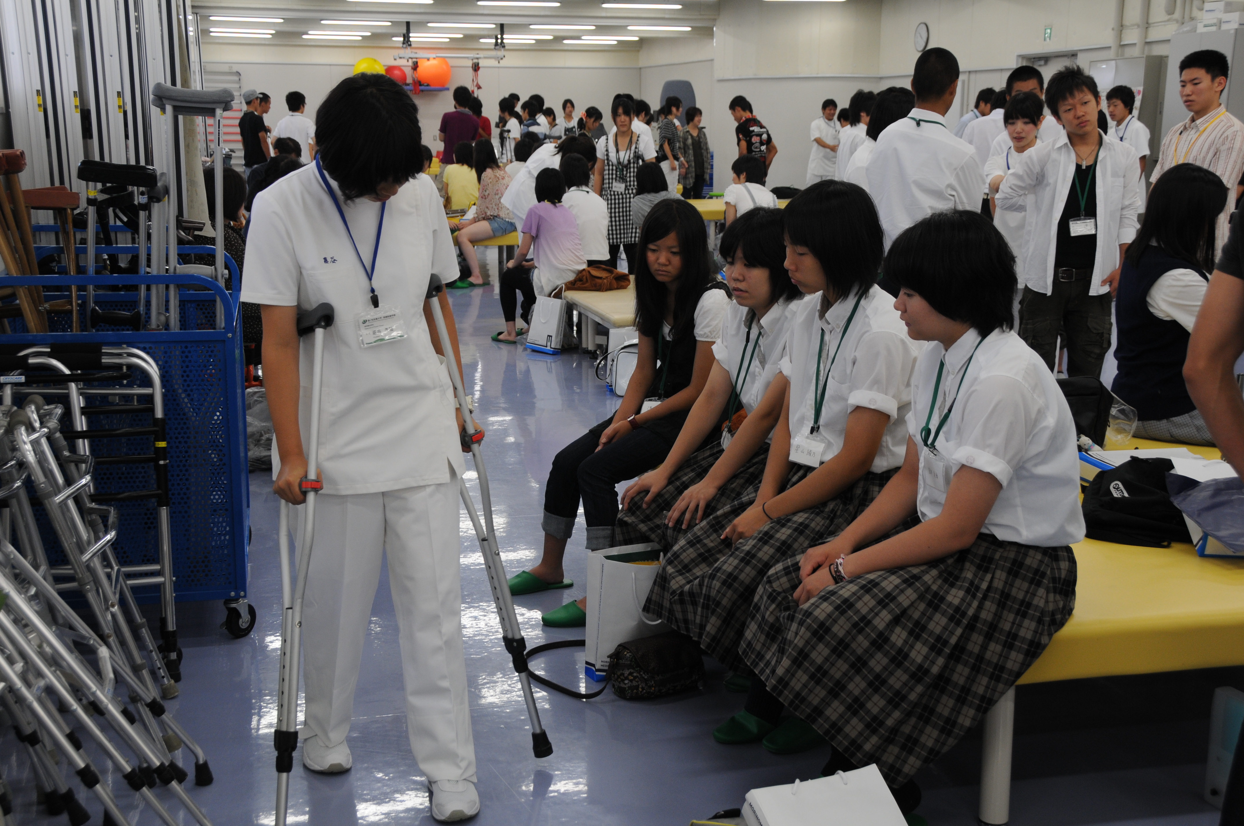 理学療法学科／模擬授業 