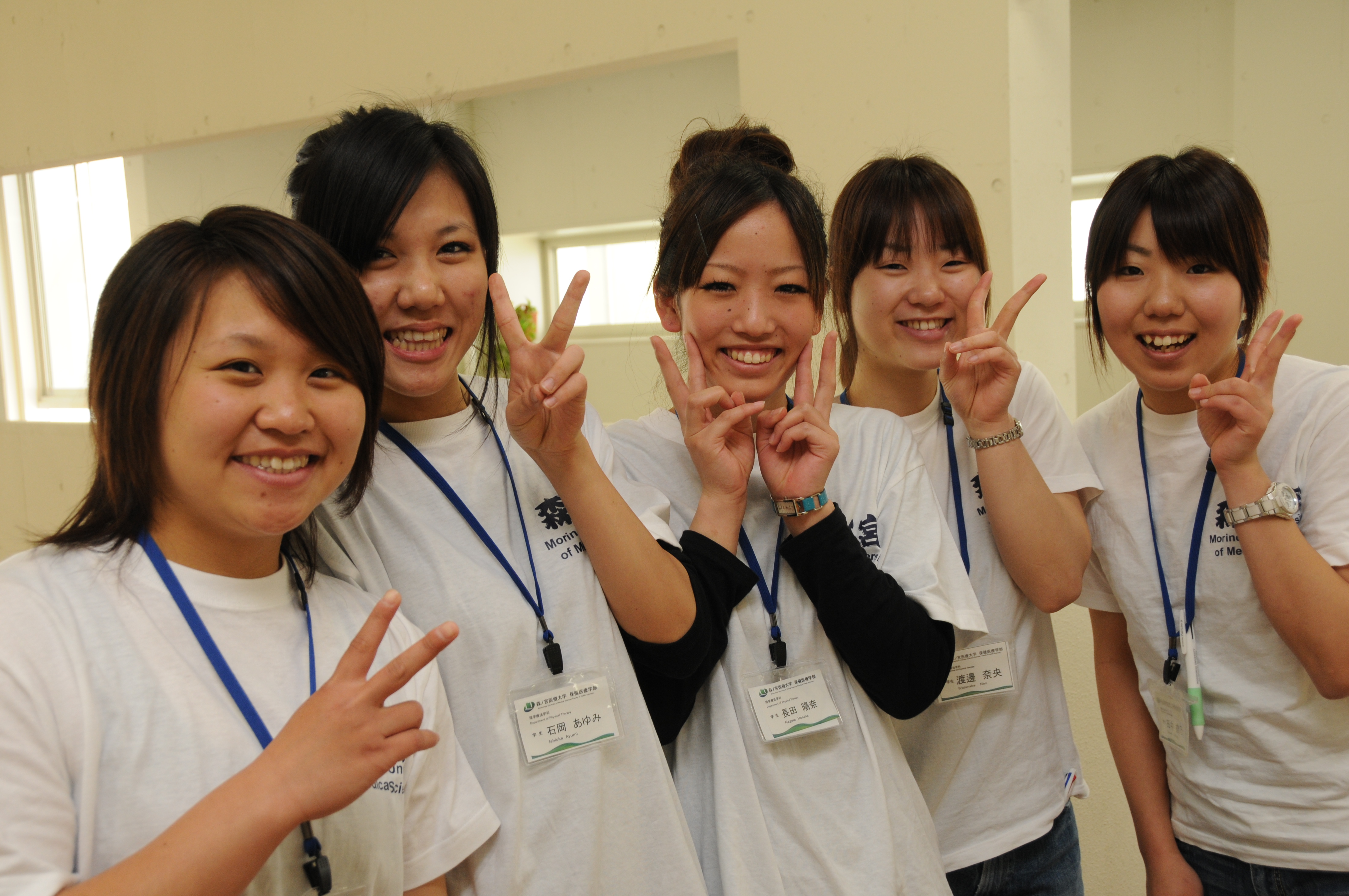 学生スタッフ「私たちがご案内します！」 