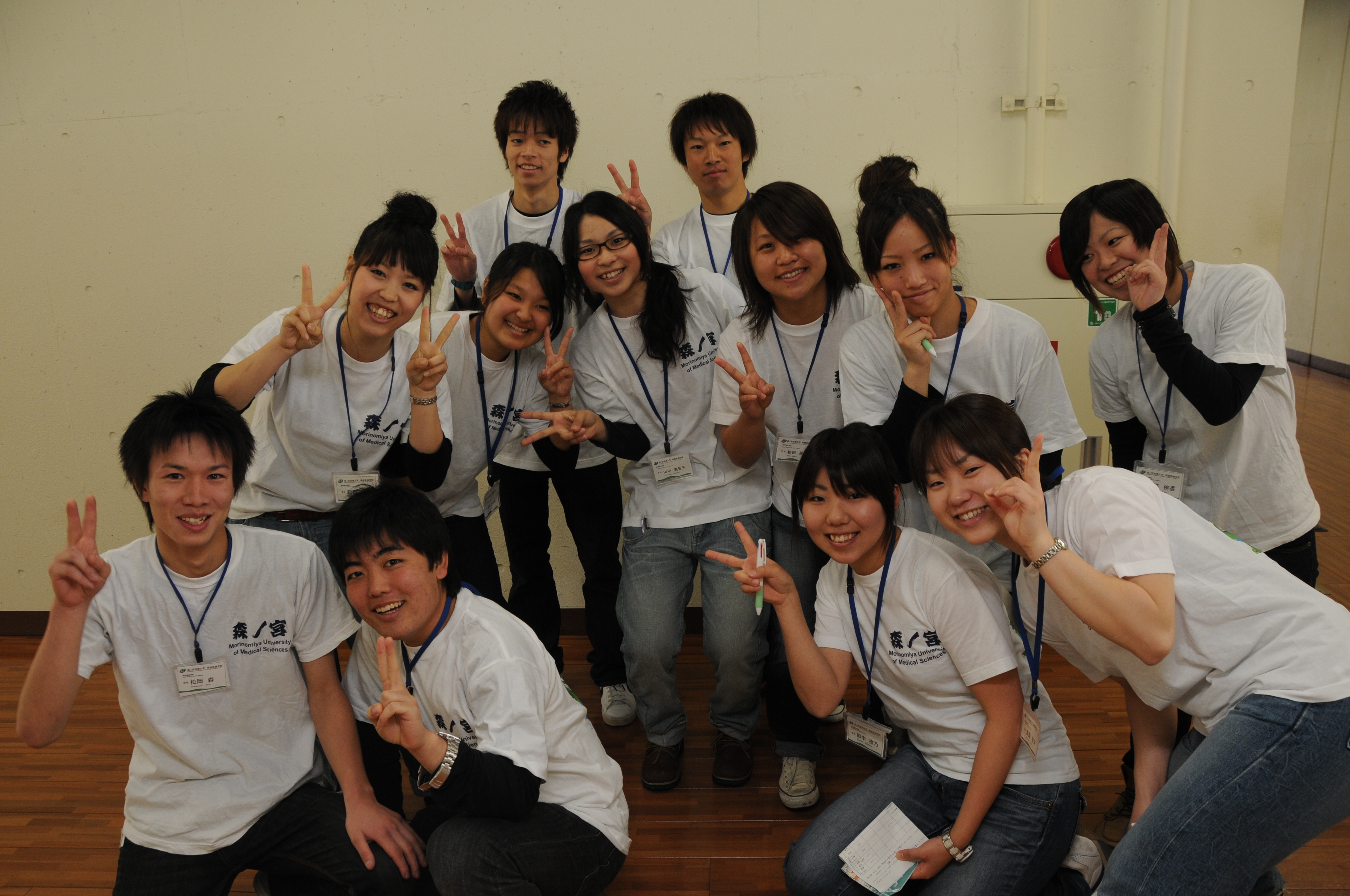 学生スタッフ「先輩後輩スタッフ一丸！」 