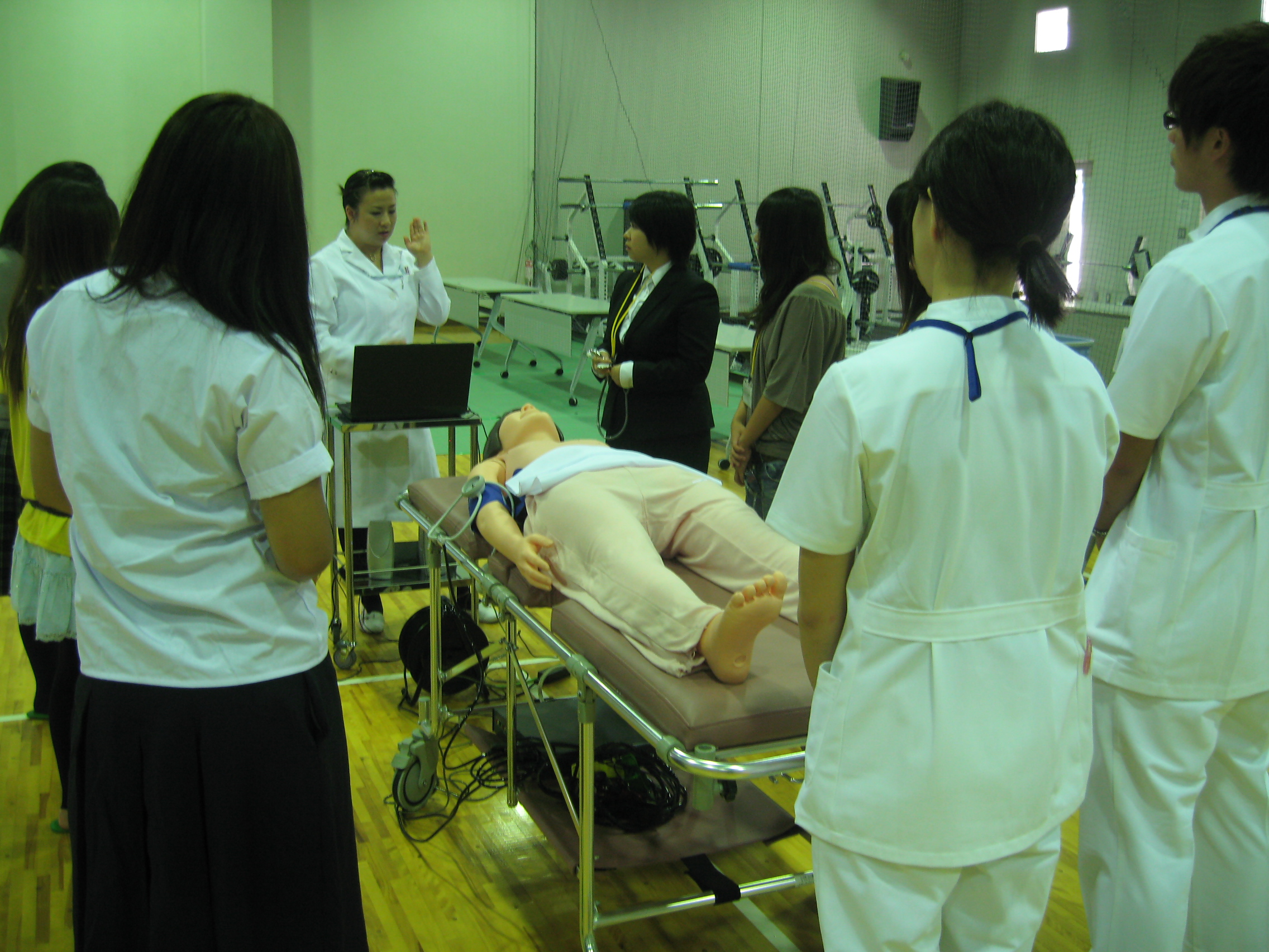 看護学科設置準備室による体験実習！
