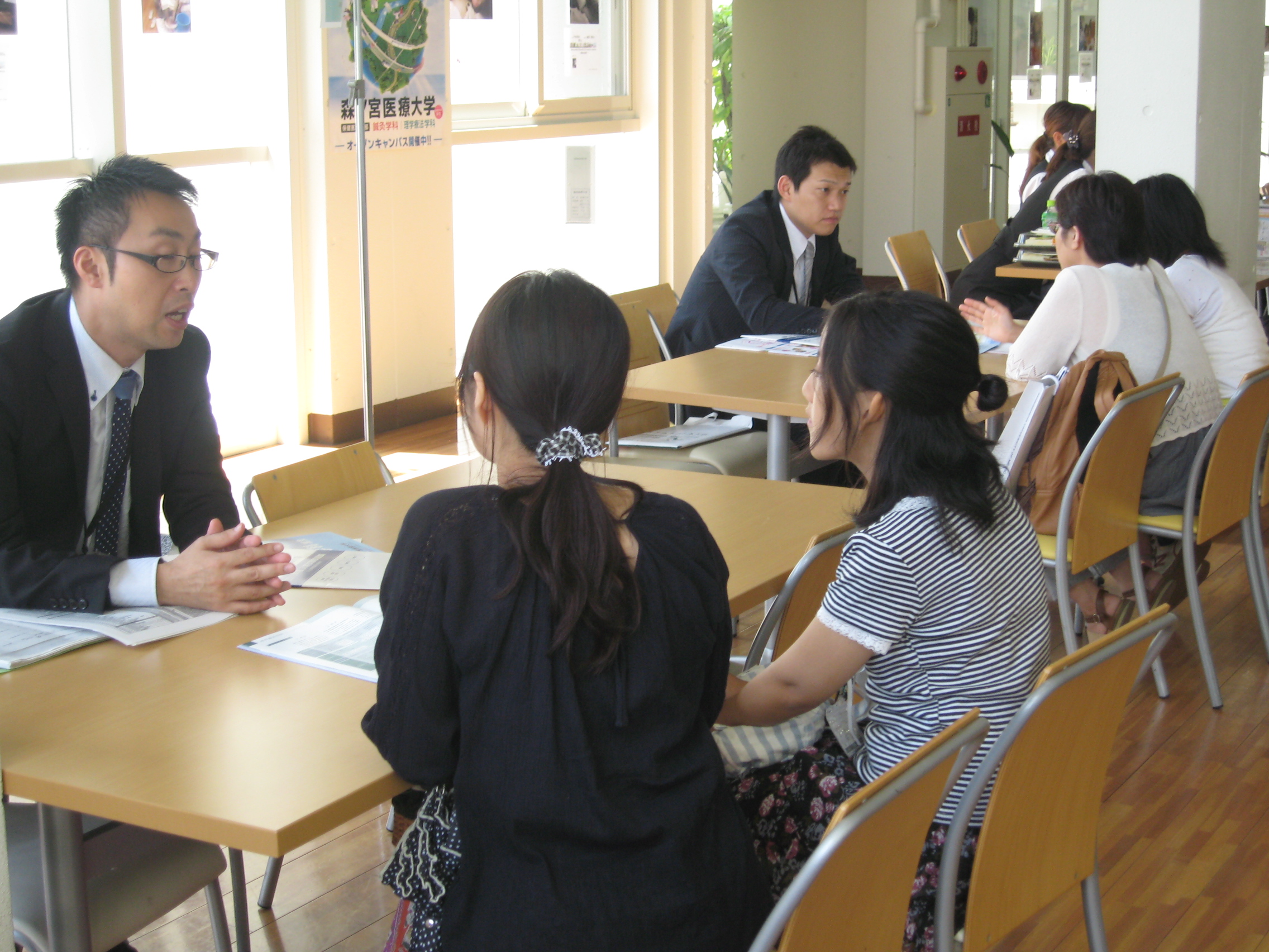個別相談コーナー 入試制度・奨学金制度などをご説明！  