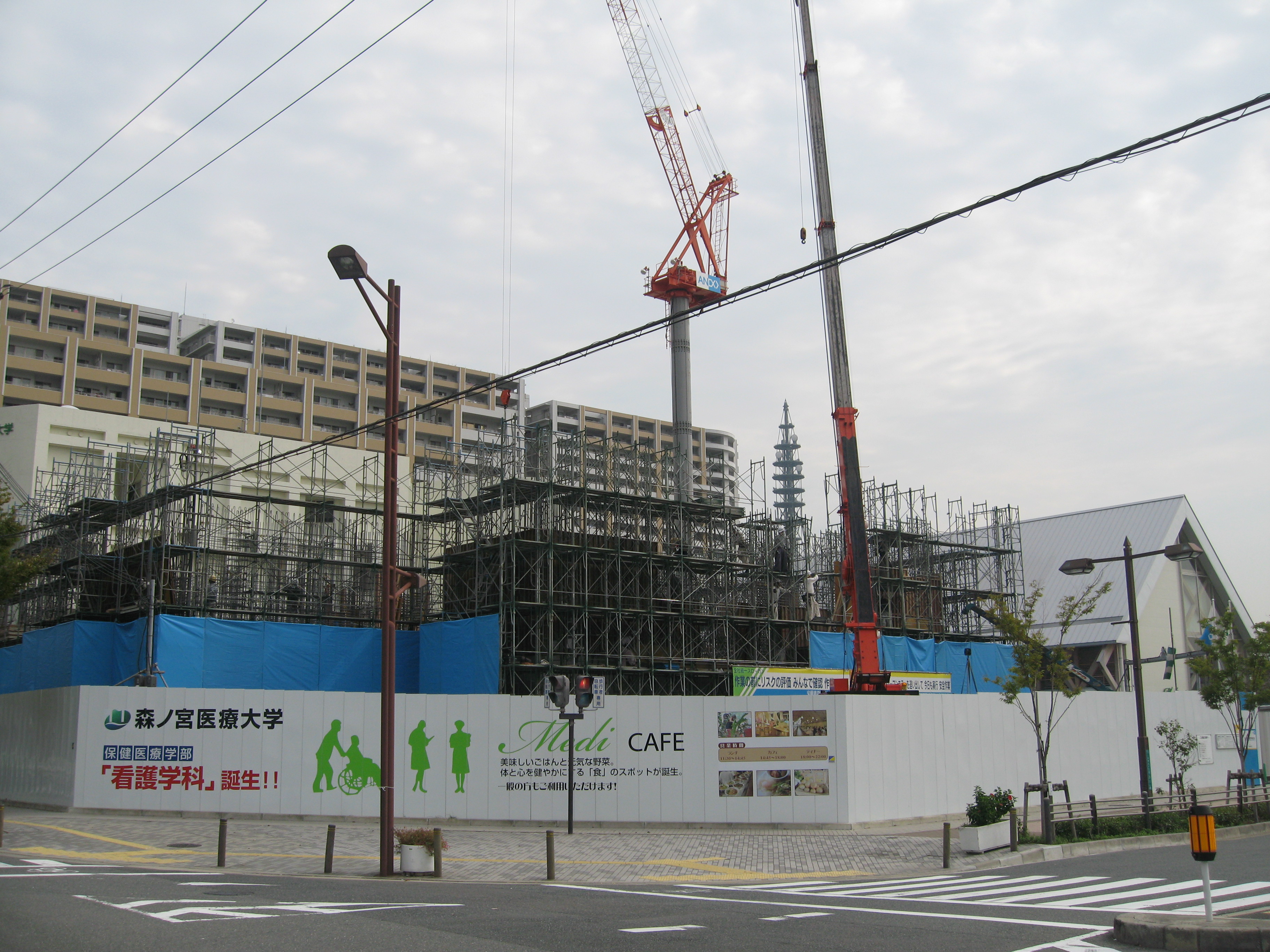 大阪入国管理局側 交差点からの風景！