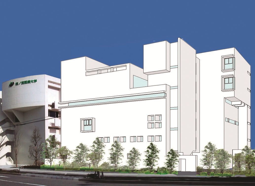看護学科棟（完成予想図）  