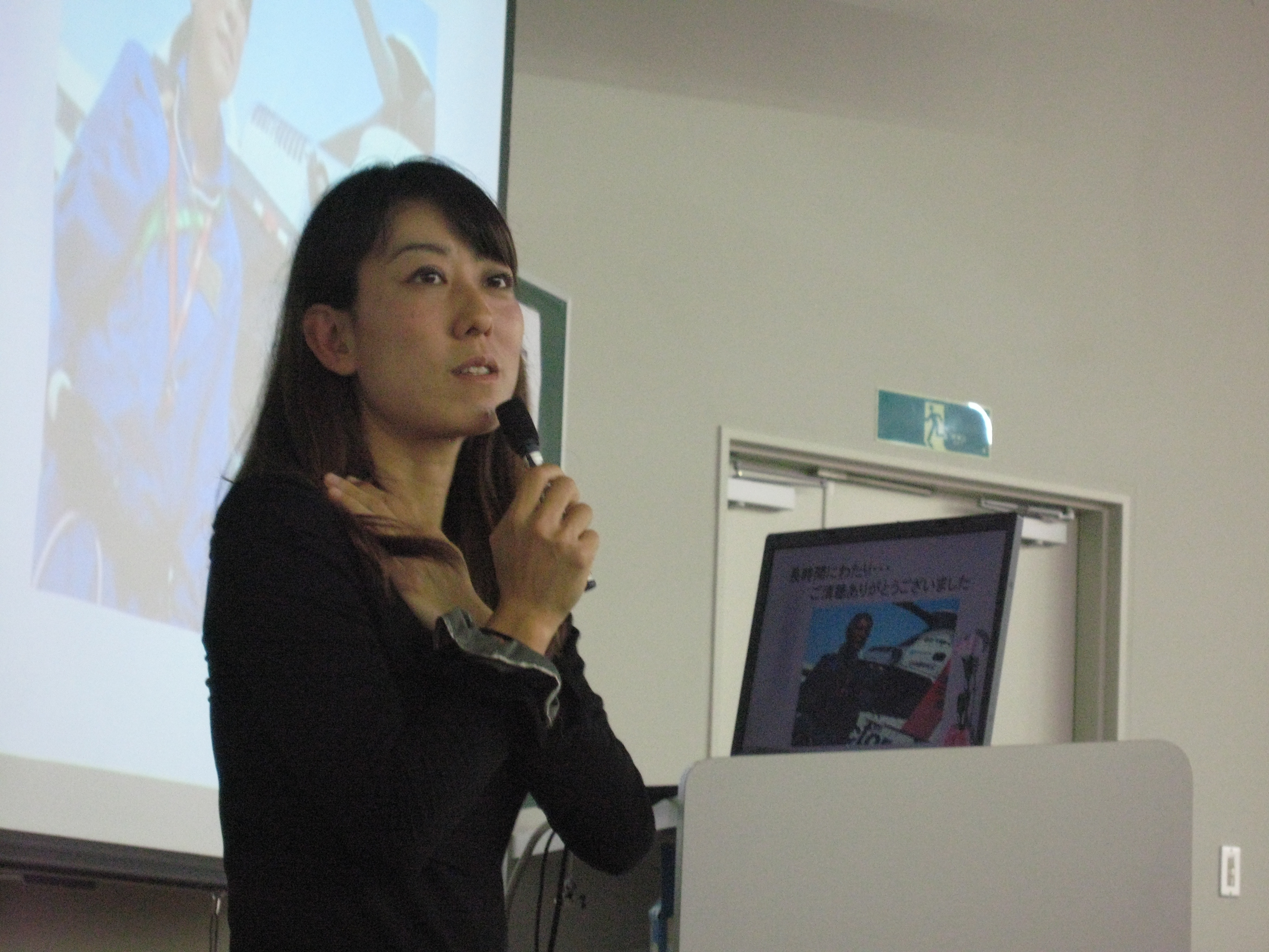看護学科特別トークイベント フライトナース川谷陽子さん  