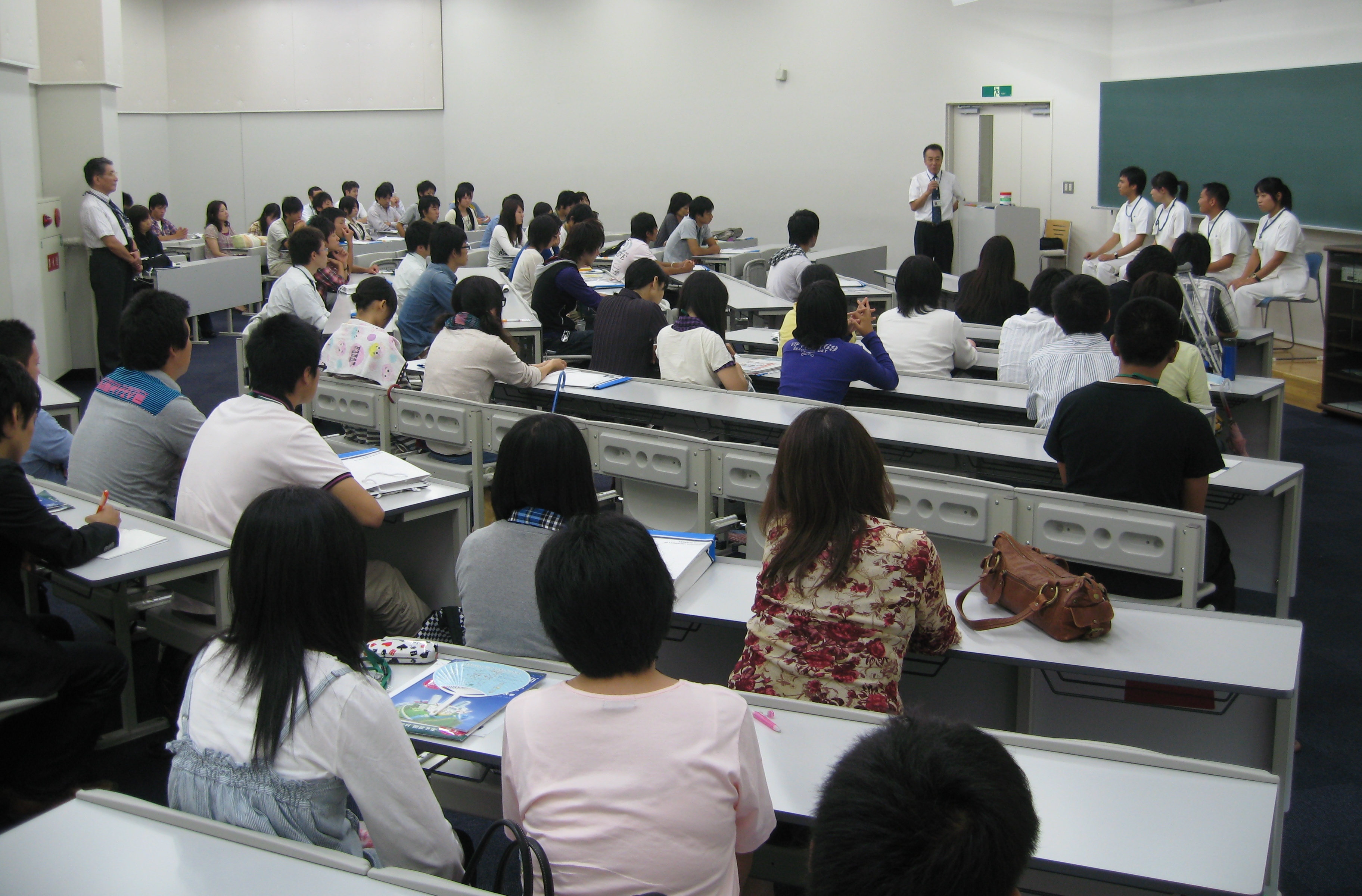 理学療法学科　授業風景