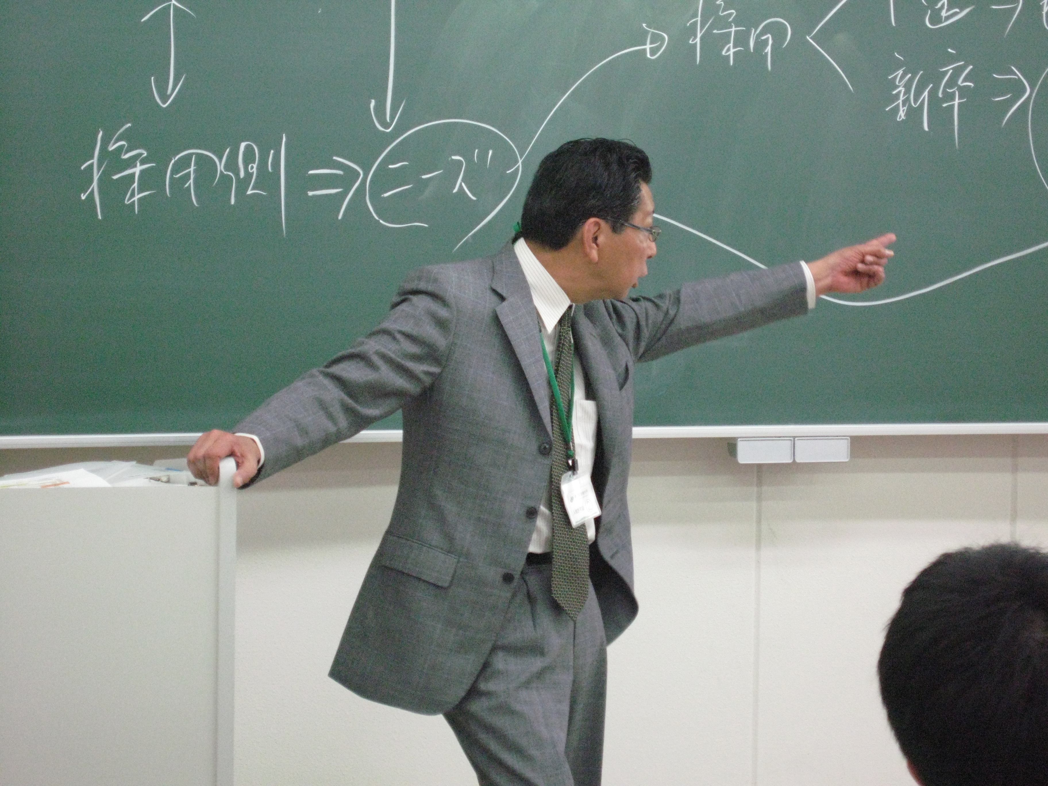 ガイダンス講師　花田秀夫　氏  