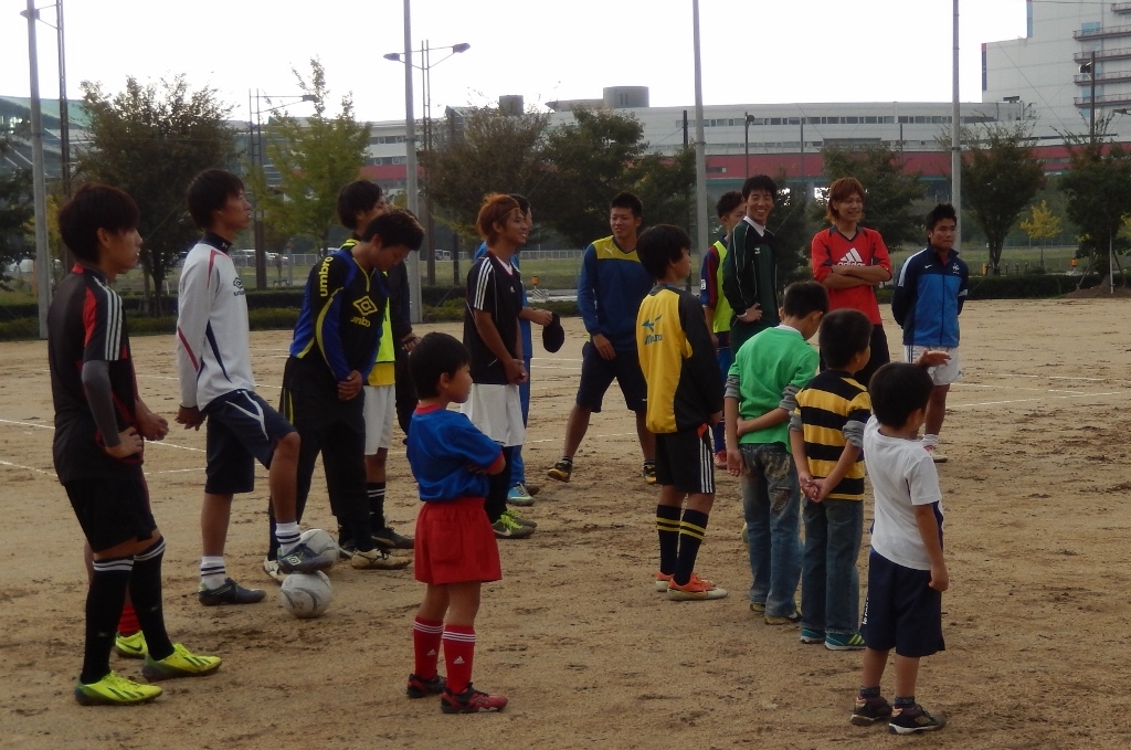「咲洲こどもフェスタ」～サッカー教室～